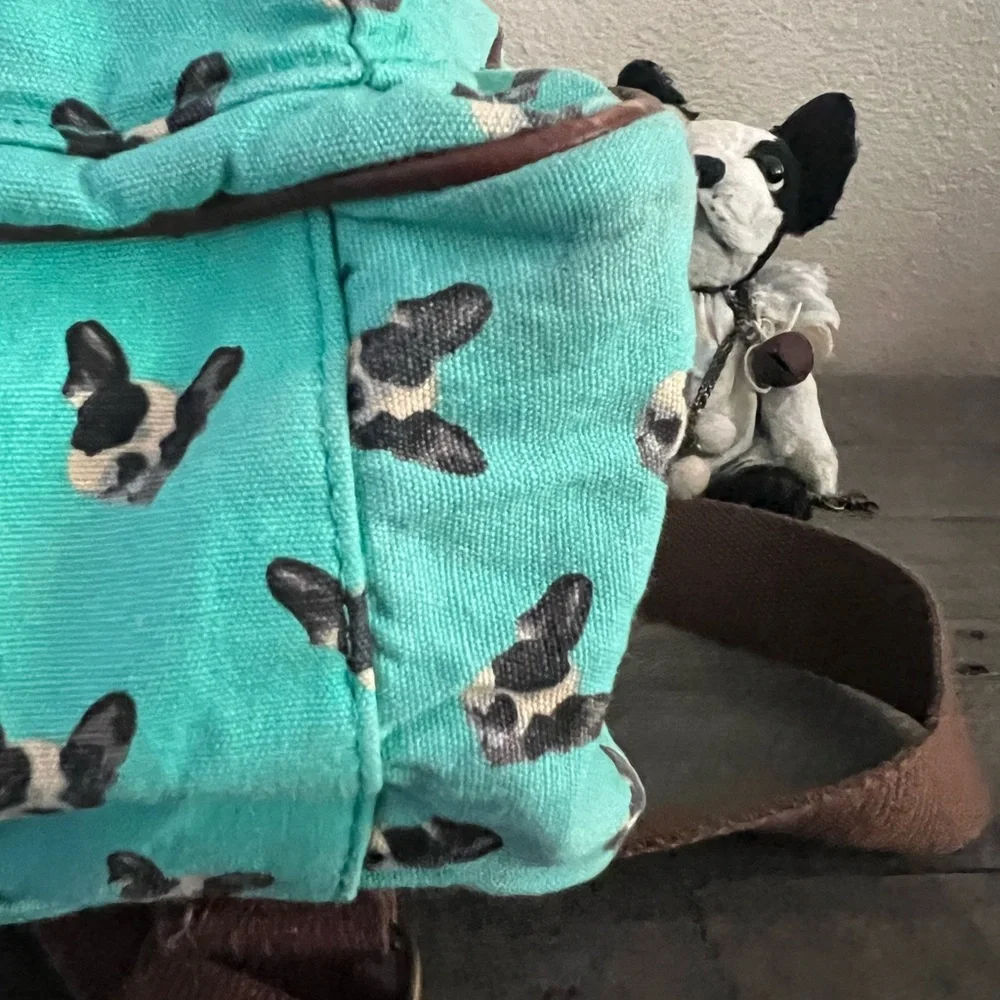 French Bulldog/ Boston Terrier Backpack - Picture 6 of 7
